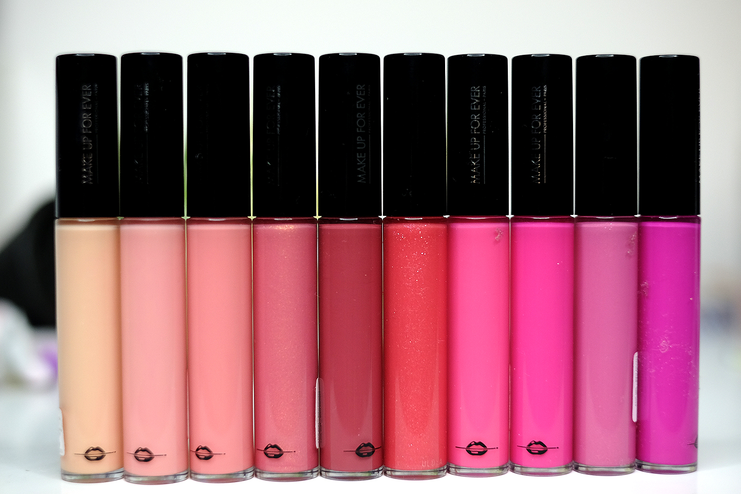 Make Up For Ever Artist Plexi Gloss Swatch and Review Stella Lee