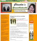 Blogempfehlung: Claudias Gesundheitsecke