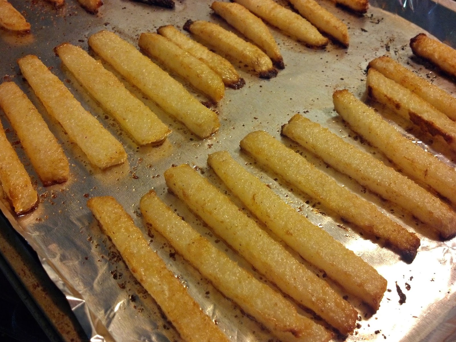 Diary of a Foodie Mama Baked Jicama Fries with Creamy Lime Dip