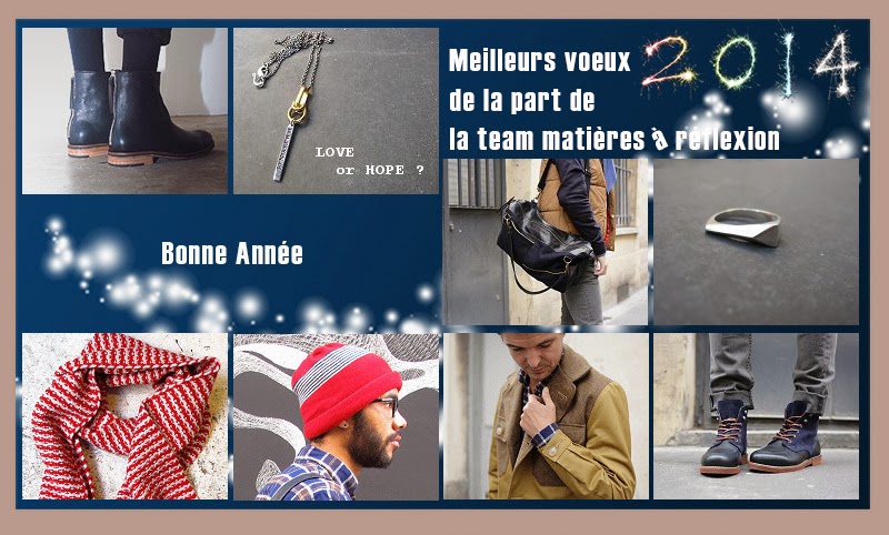 Voeux 2014 Matières à réflexion