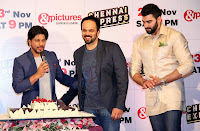 Shah rukh khan and Rohit shetty at Zee Tv's Success Party For Chennai Express