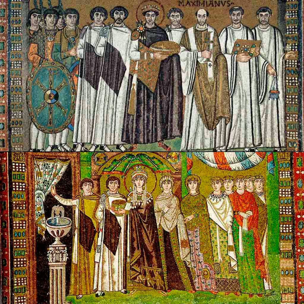 Ciencias Sociales: Mosaicos de Justiniano y Teodora en Ravena