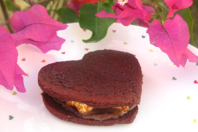 Red Velvet Nutella S'mores