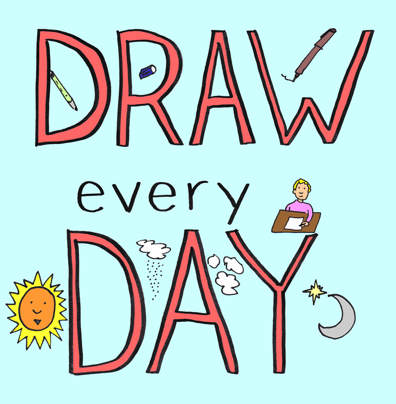 Draw Every Day 2012 MK Czerwiec