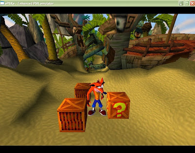 epsxe bandicoot crash running emulators gaming