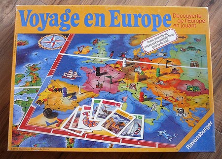 Voyage en Europe (1980) - Jeu de société - Tric Trac