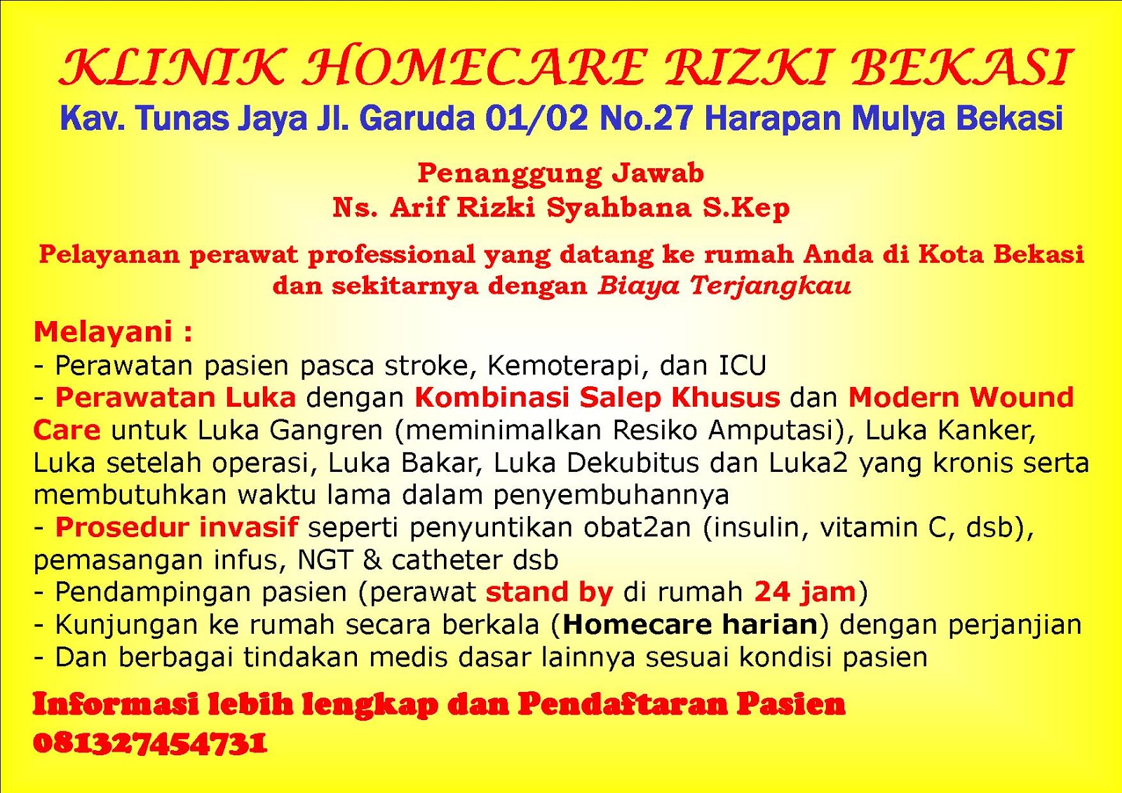 Home Care Bekasi