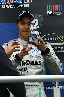 Jazeman Jaafar second place, Brands Hatch F3 2012