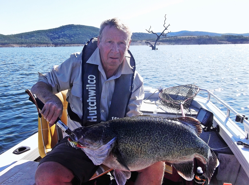 Deep River Lures Murray Cod fishing at Glenlyon Dam