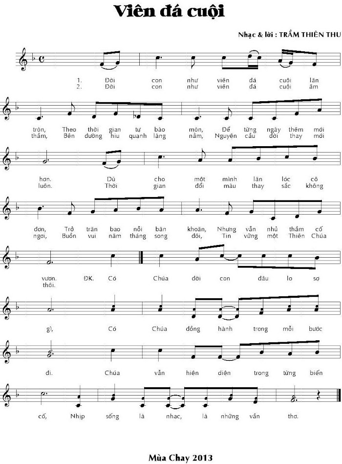 Thánh ca: Viên Đá Cuội