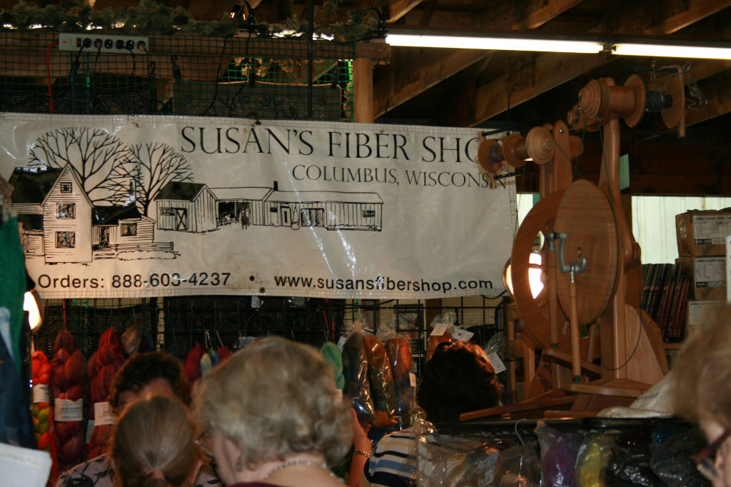 The Coffman Spinning C Fiber at Fineview Acres Michigan Fiber Festival