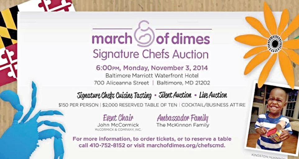Dining Dish March of Dimes Signature Chefs Auction and Gala Save the date