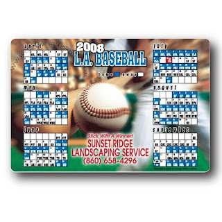 baseball schedule magnets