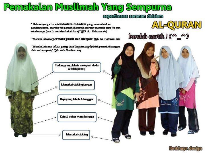 Mama! I Love You Pemakaian muslimah yang sempurna