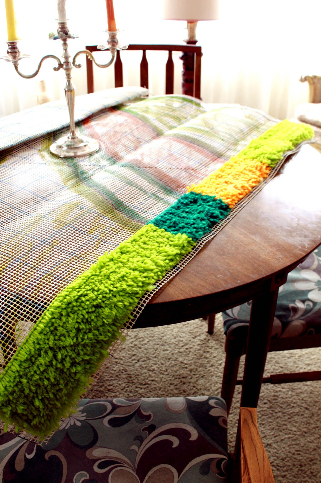 Latch Hook Rug Update