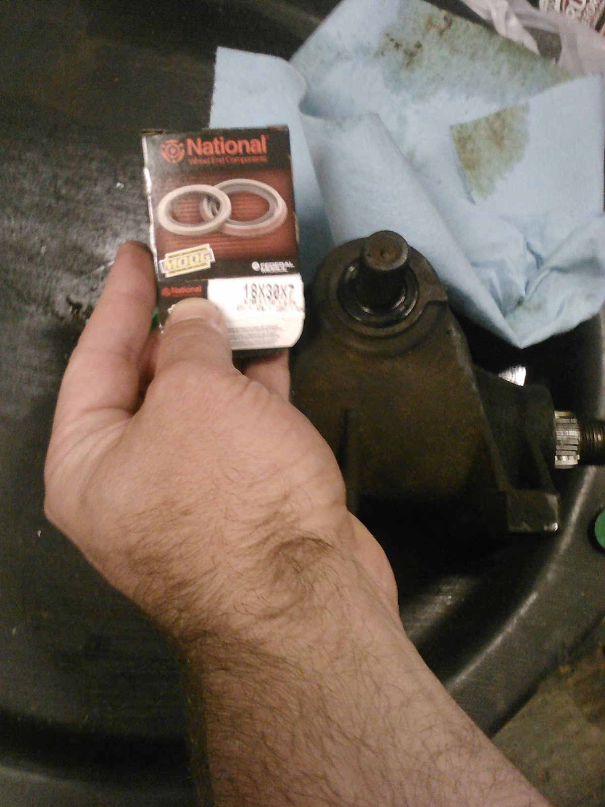 7174 super beetle steering gear seal replacement Steering Gearbox seals