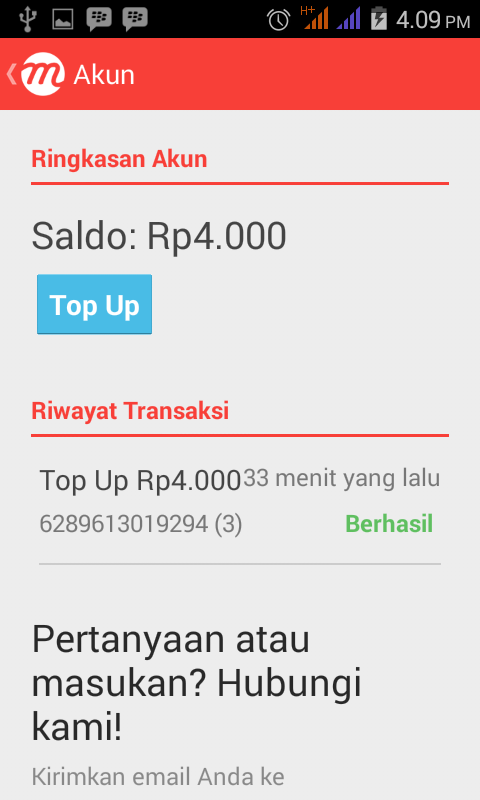 mCent Logo, Icon - Pulsa Gratis, untuk Pengguna Android!