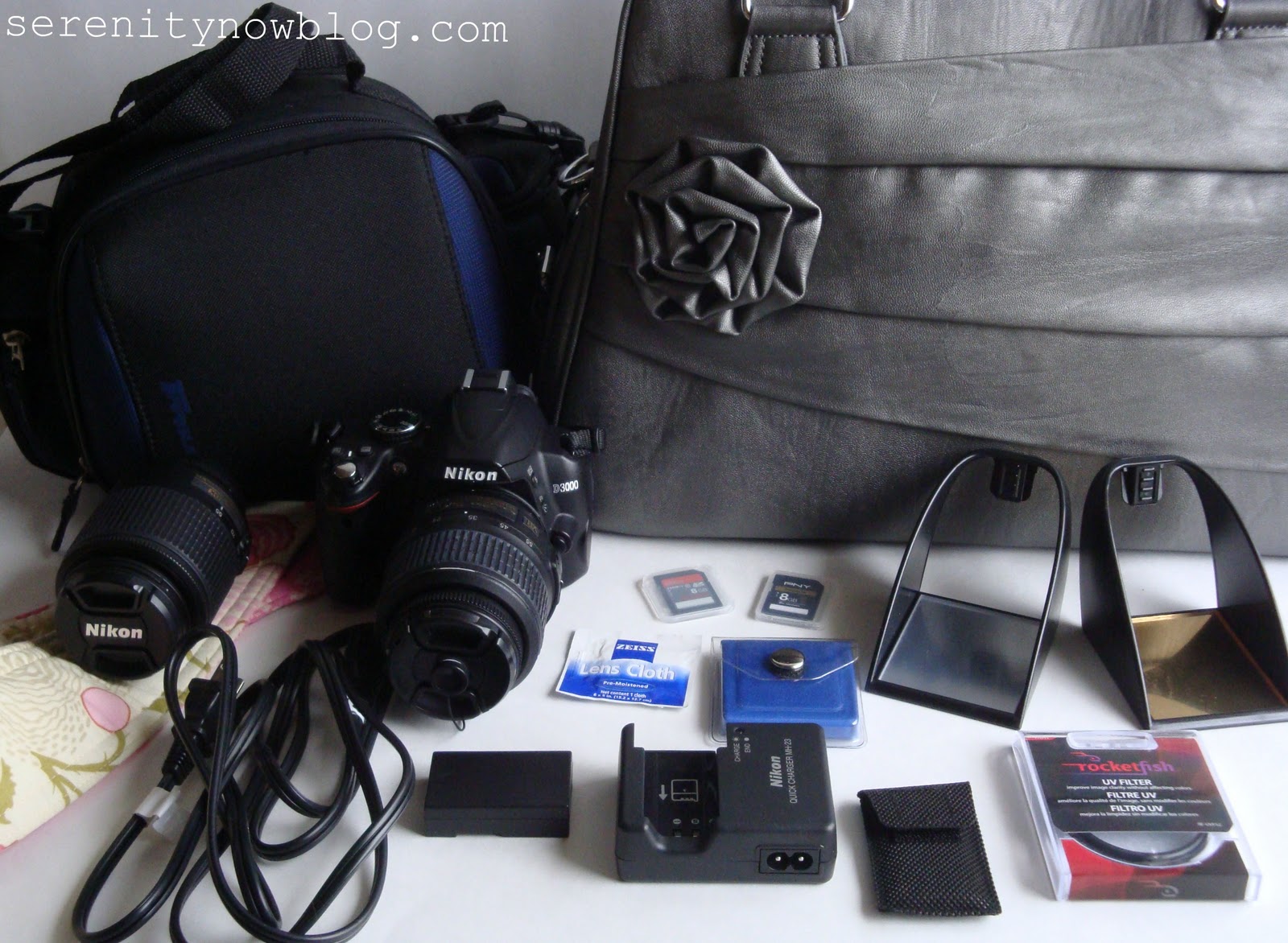 Serenity Now What's in My Camera Bag? (Camera Accessories for Beginners)