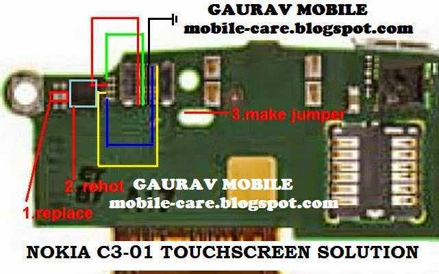 mobilerdx24 nokia c3 01 touchscreen problem full ways jumper