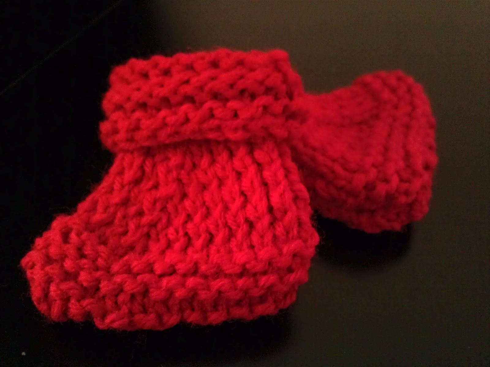 The Crafting Diva Free Knitting Pattern Preemie/Newborn Booties
