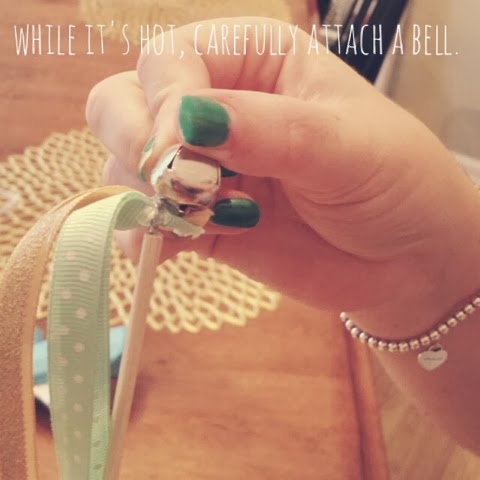 Wedding Diy Ribbon Wands Gold And Bloom Be Careful Not To Hot Glue The Metal Ball On Inside Of Bell Otherwise No Sound Will Hen When You Jingle Ribbon Wand That Would Sad