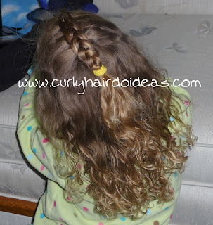 Hairstyle for Toddlers with Curly Hair