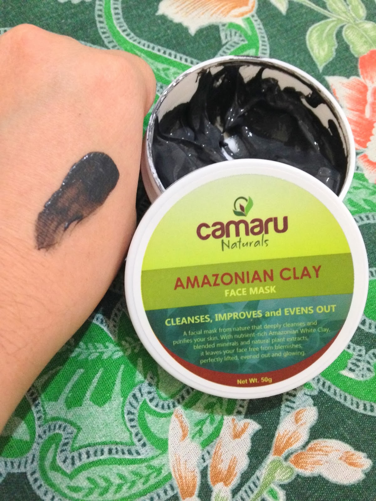 CAMARU NATURALS AMAZONIAN CLAY FACE MASK REVIEW callmekristine