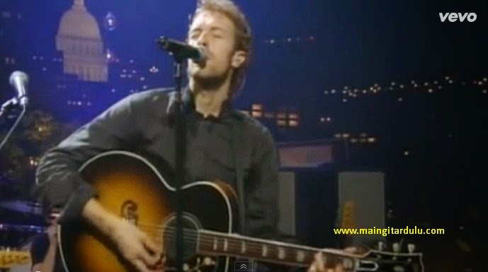 Kunci Gitar Coldplay In My Place Kami