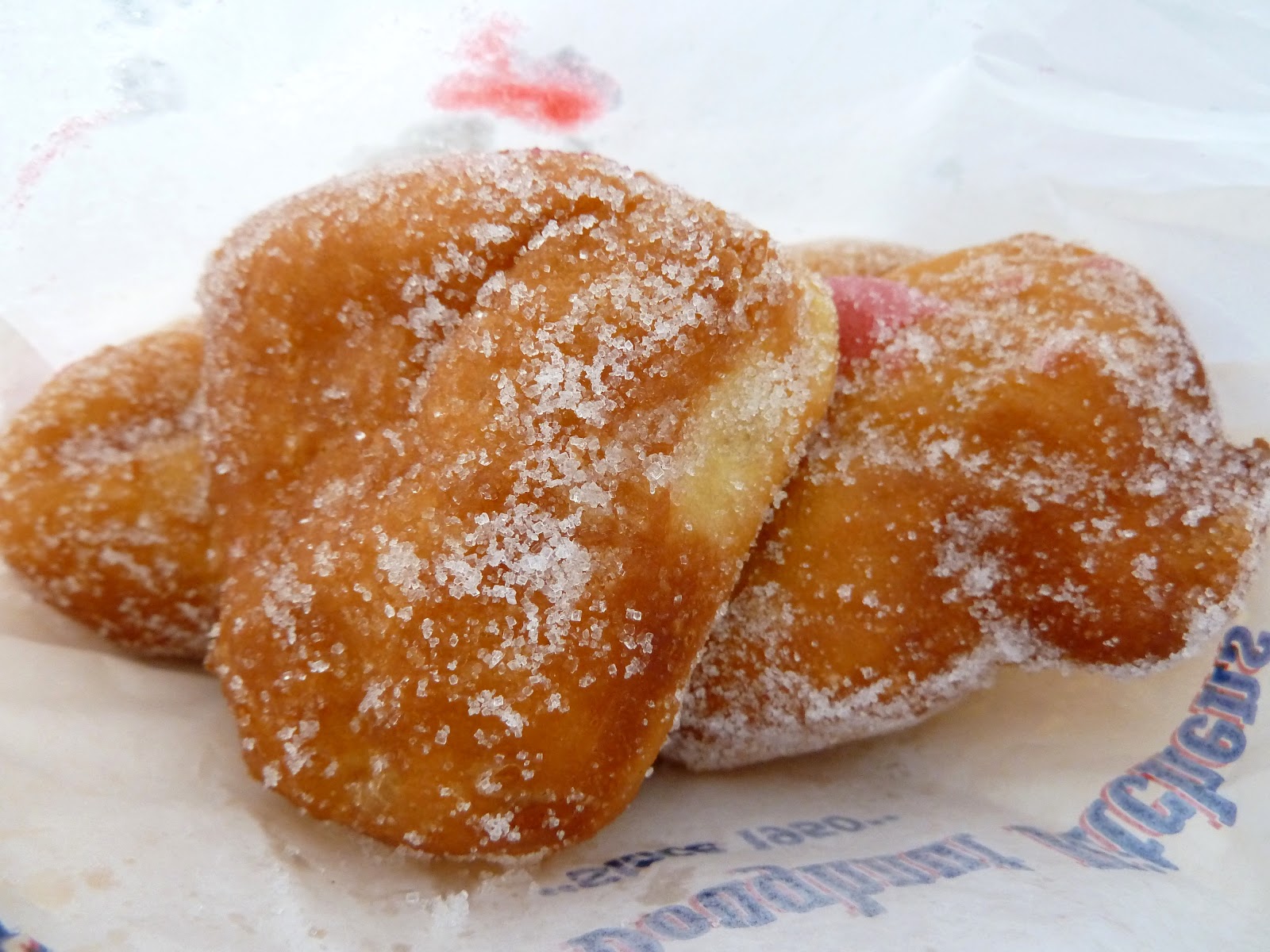 The Bratwurst Shop + American Doughnut Kitchen, Queen Victoria Market, Melbourne my name is Food.