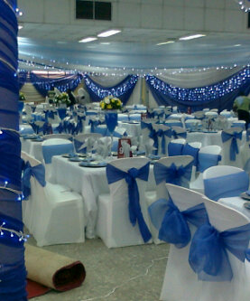 Capri Concept Events & Cakes: HOW TO DECORATE AN UGLY RECEPTION HALL.