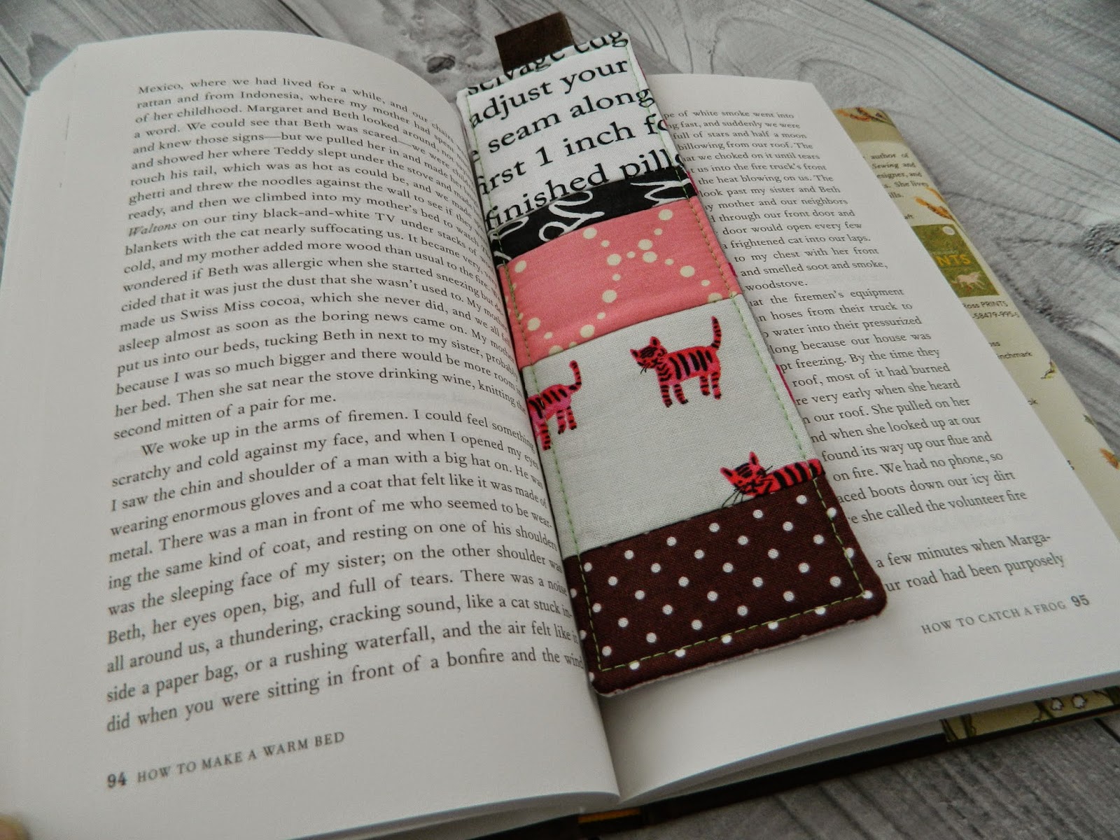 s.o.t.a.k handmade fabric bookmarks {a tutorial}