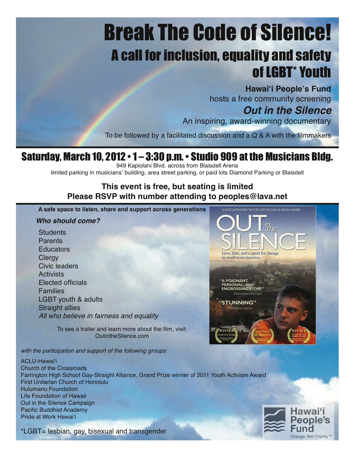 Essay about breaking the code of silence picture