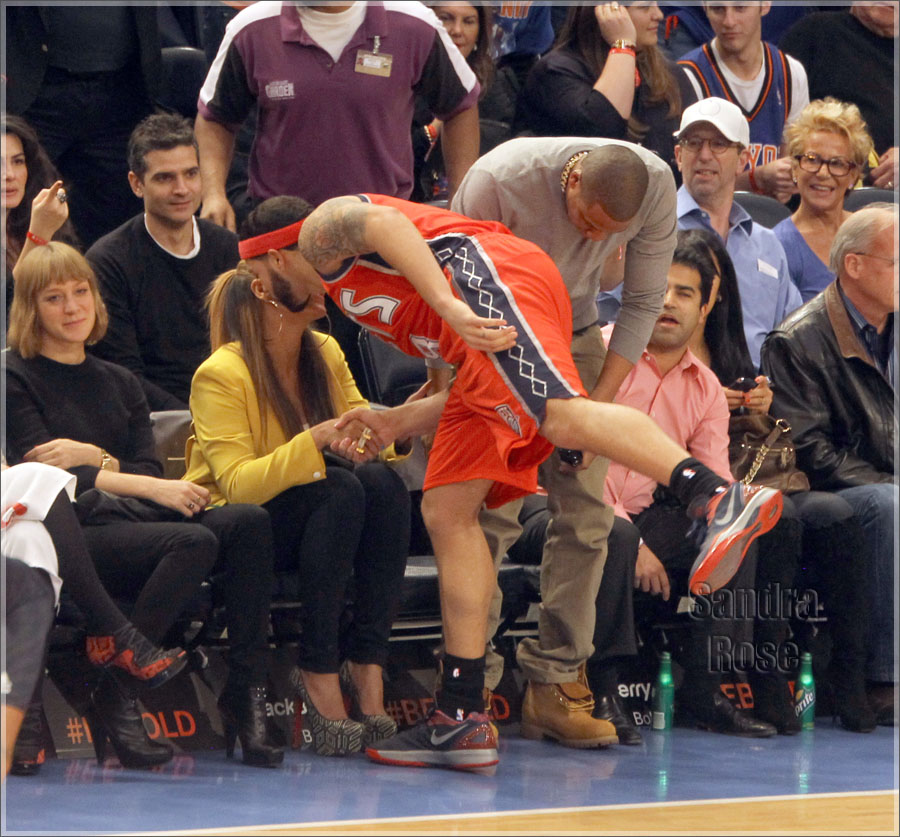 Jay Z Courtside