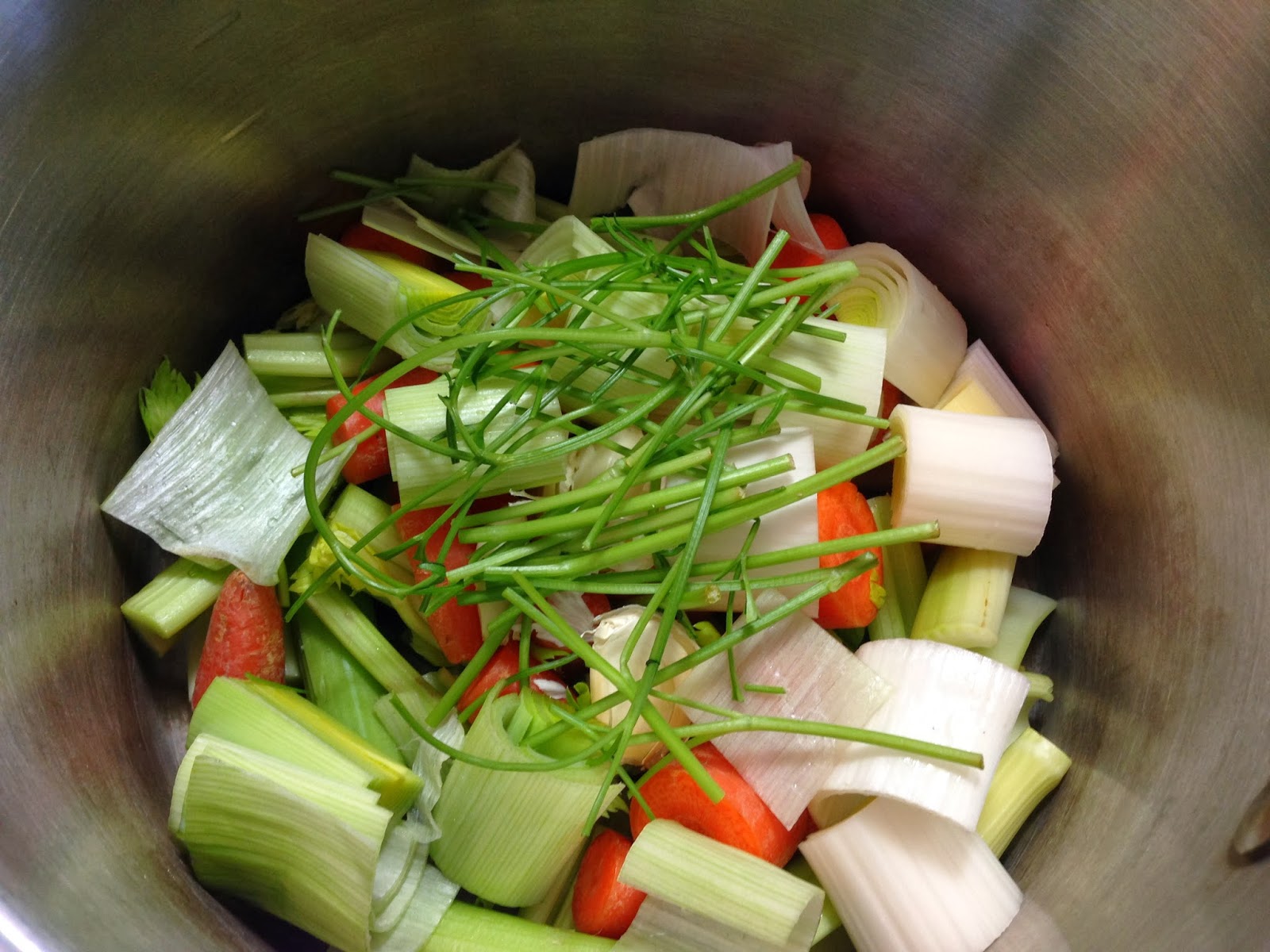 Cooking with SAHD Pressure Cooker Vegetable Stock