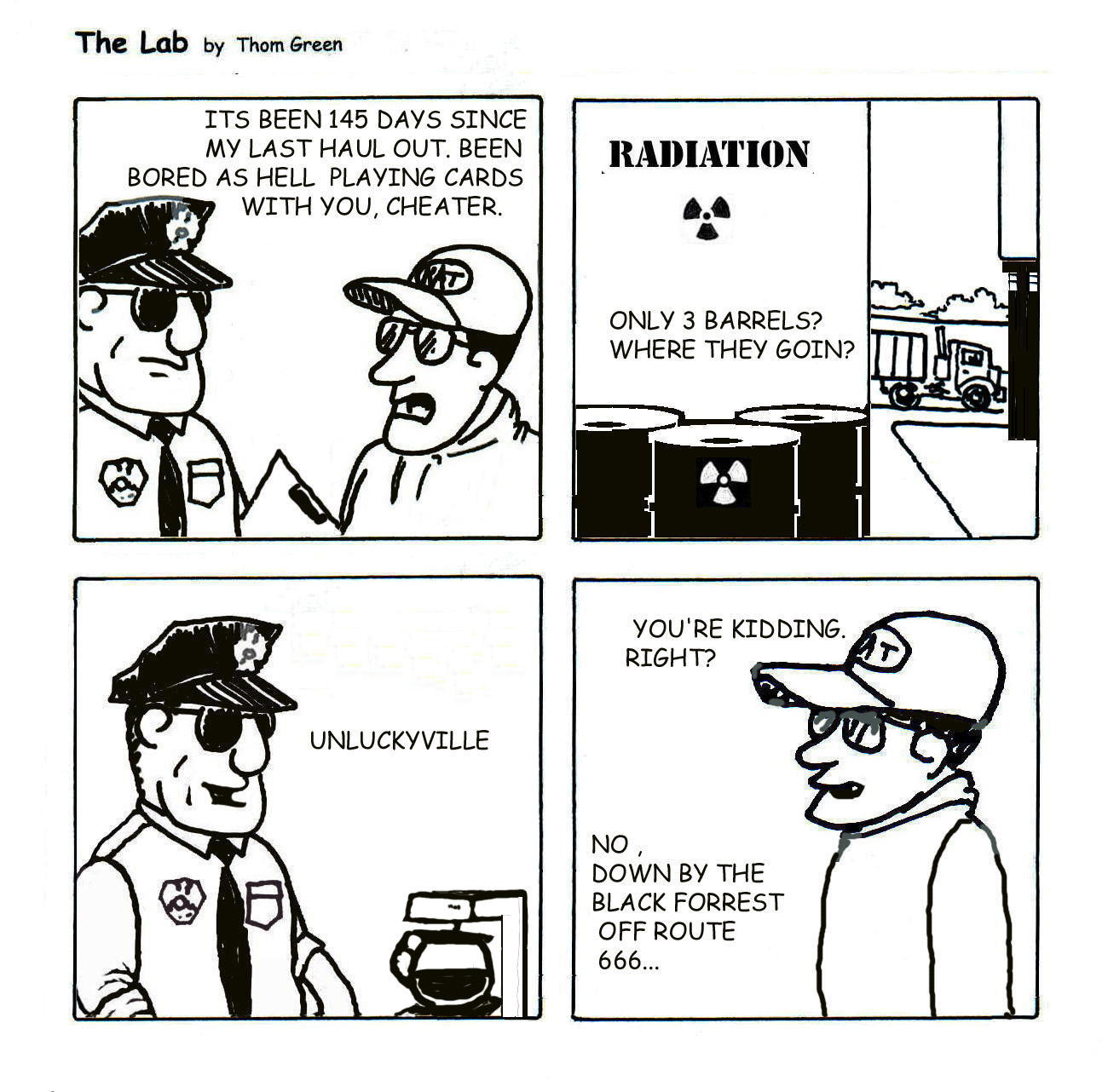 The Lab by Thom Green Cartoon #30