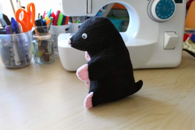 mole stuffed animal chemistry