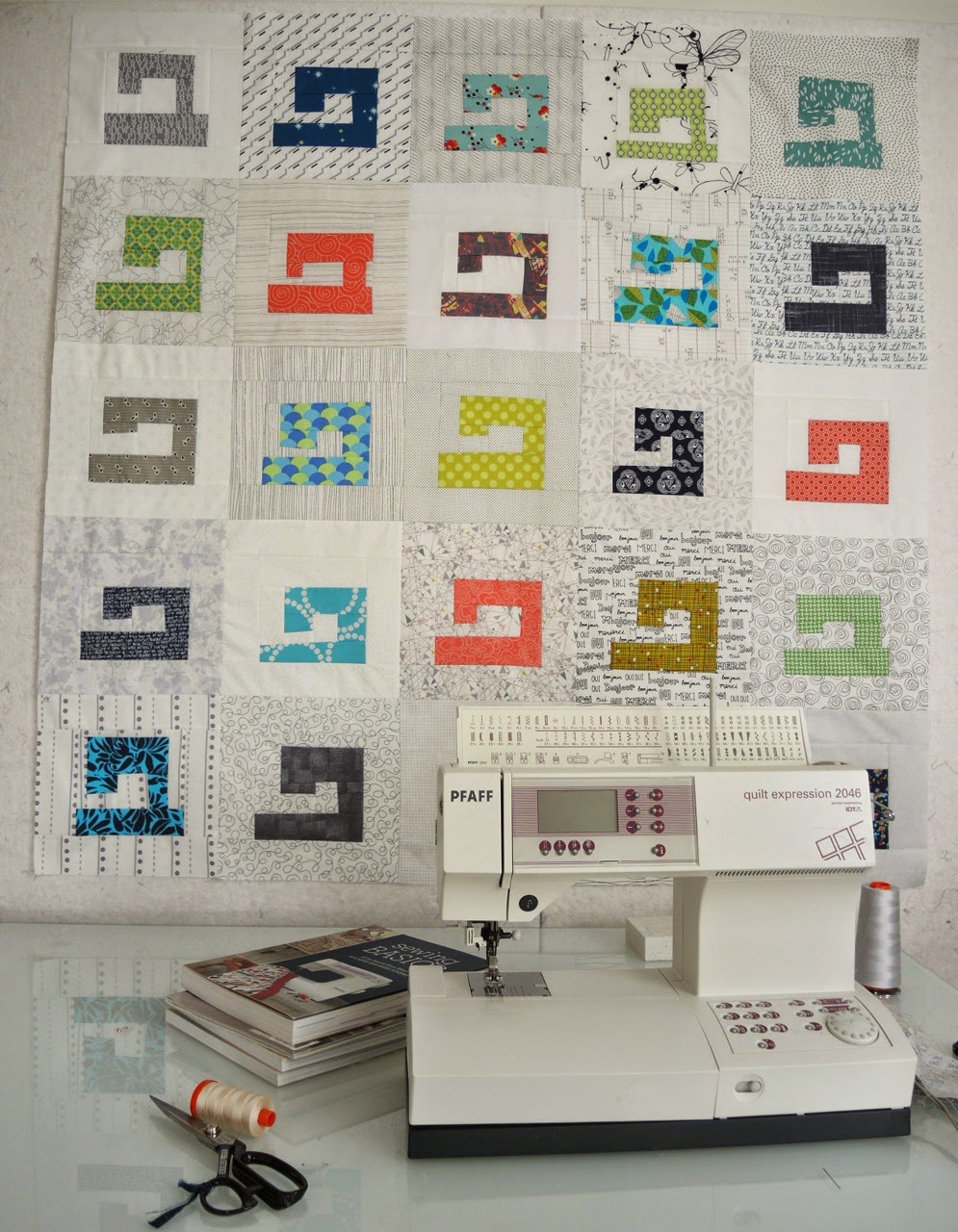 Dining Room Empire Sewing Machine Quilt