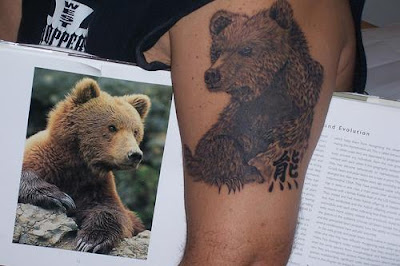 Bear Tattoos Design-Animal Tattoo