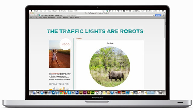 the traffic lights are robot blog - blog design
