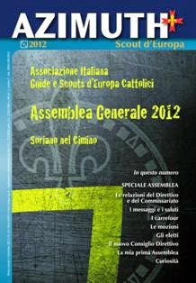 Azimuth per Capi 2012-03 - Settembre 2012 | ISSN 1127-0667 | TRUE PDF | Mensile | Scoutismo