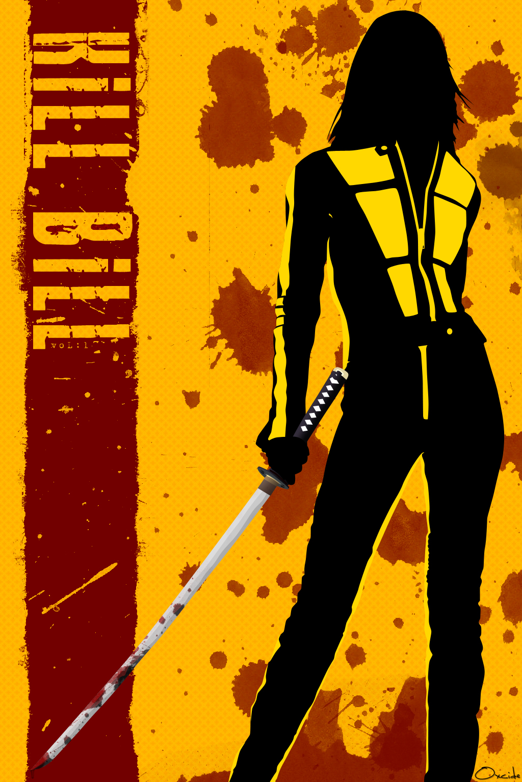 The Geeky Nerfherder Movie Poster Art Kill Bill (2003 & 2004)