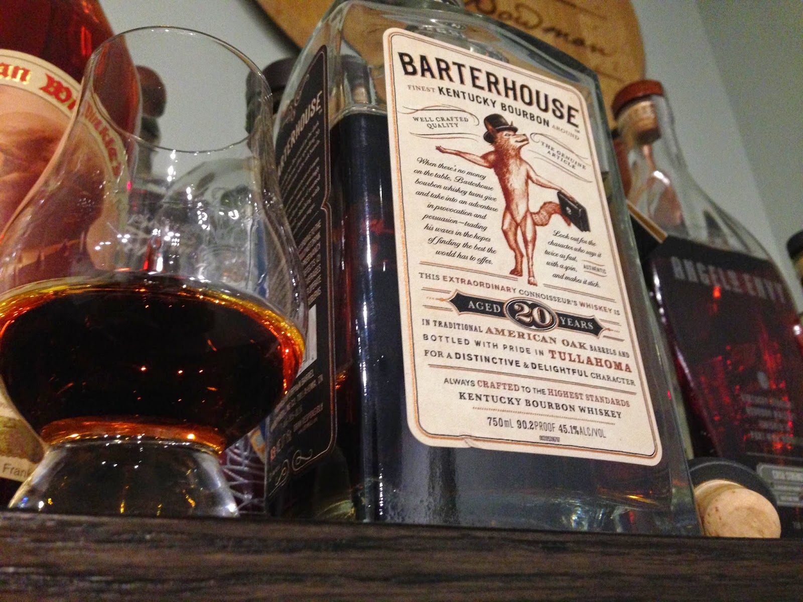 Straight From Kentucky Barterhouse 20 YearOld Kentucky Straight Bourbon