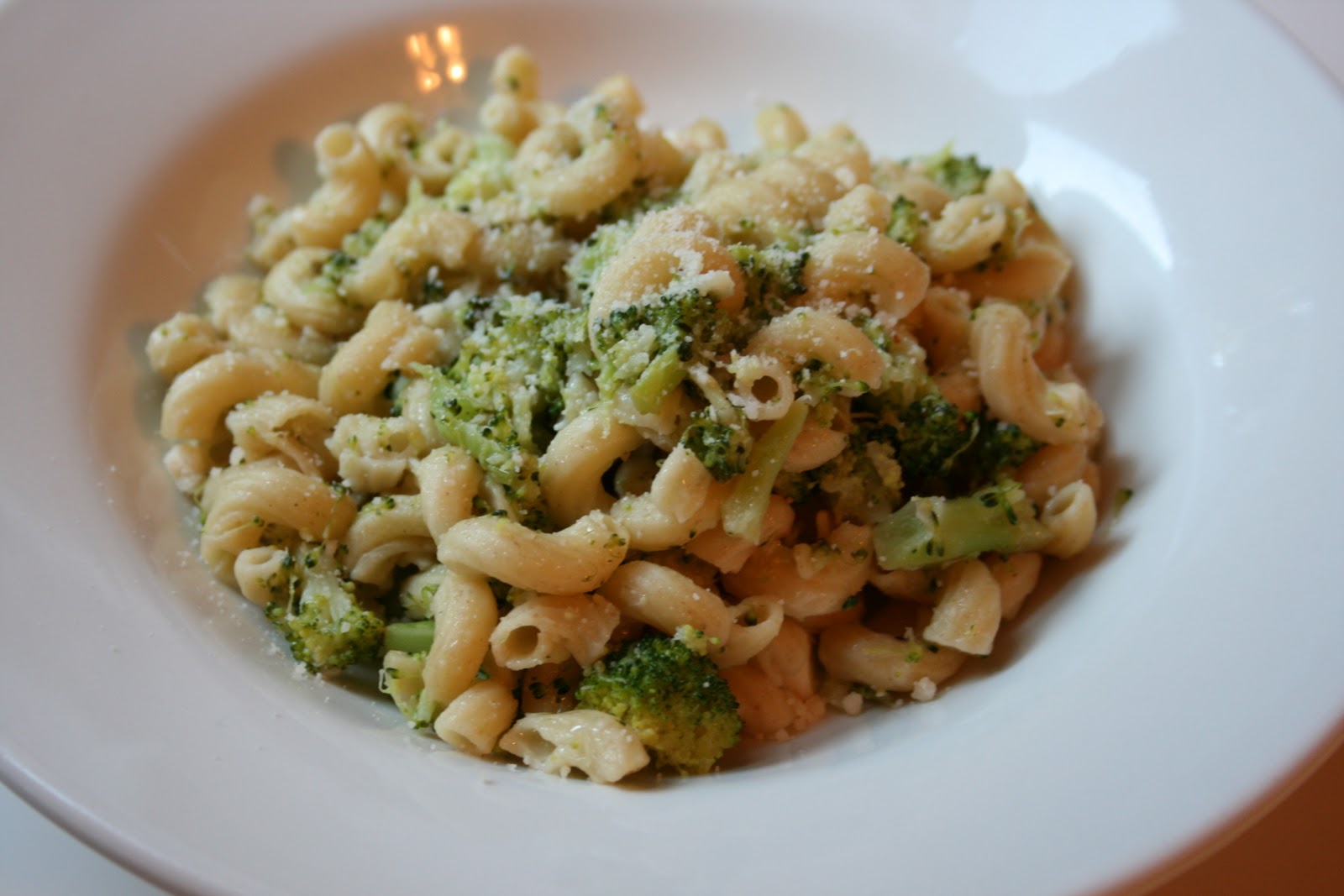 Just Some Salt and Pepper Pasta and Broccoli with Pecorino Romano Cheese