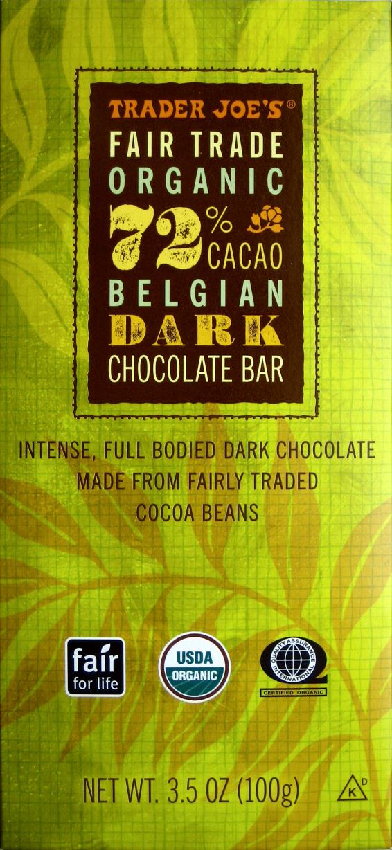 One Golden Ticket Review Trader Joe's Fair Trade Organic 72 Belgian