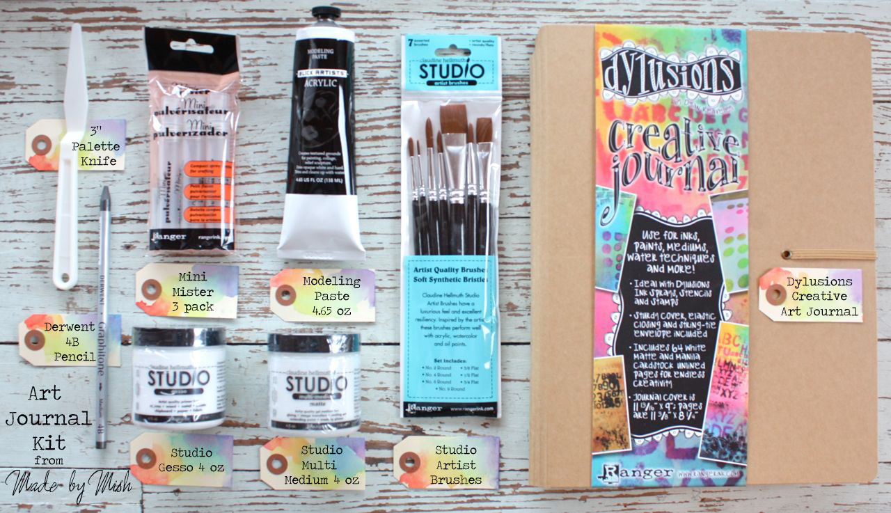 Mish Mash Introducing Art Journal Kits....