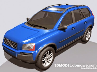 Domawe Net Volvo Xc90 Car 3d Model Free