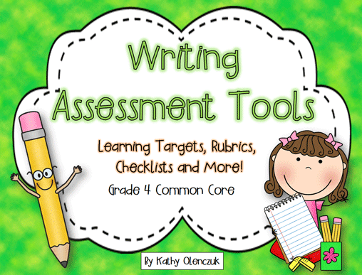 http://www.teacherspayteachers.com/Product/Writing-Assessment-Tools-Grade-4-Common-Core-1104334