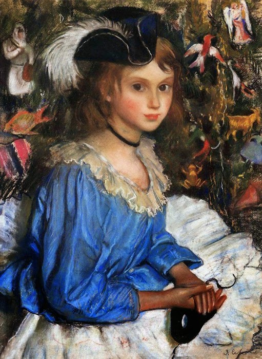 Дети в живописи Зинаиды Серебряковой (1884-1967)