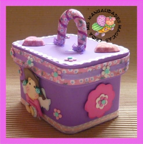 cajas decoradas en fomi mis manualidades magicas caja decorada magnolia cajas decoradas en fomi mis manualidades magicas caja decorada magnolia