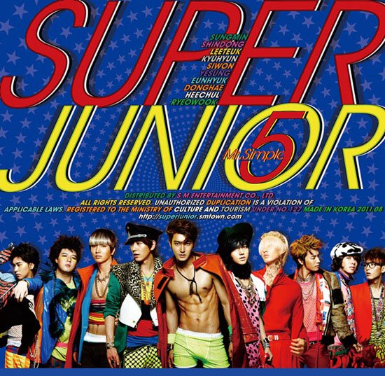 ~ Super Junior ~ Mr.+Simple+Album+Cover